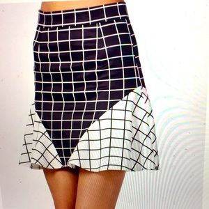 Missguided Geometric Print Mini Skirt
